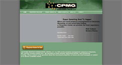 Desktop Screenshot of cheyennepropertymanagementgroup.com